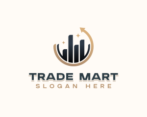 Graph Trading Financing logo design