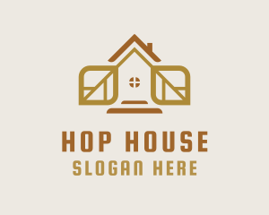 Rustic House Nature logo design