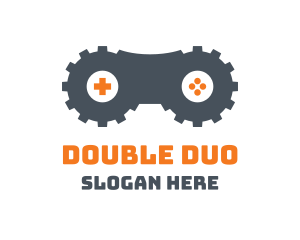 Double Gear Gaming logo design