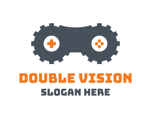 Double Gear Gaming logo design