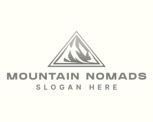 Summit Mountain Triangle logo design