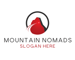 Shooting Star Mountain logo design