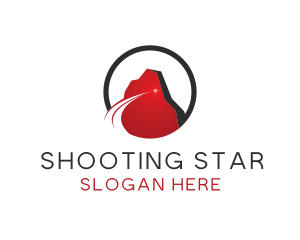 Shooting Star Mountain logo design