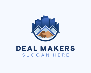 Handshake Deal Realty logo design