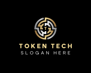 Digital Crypto Token logo design