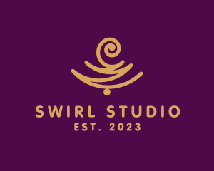 Premium Swirl Ornament logo