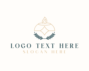 Scented Candle Wreath logo