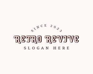 Retro Store Business logo design