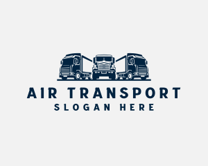 Trucking Freight Cargo Mover logo design