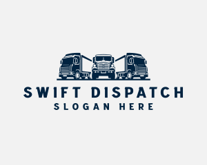 Trucking Freight Cargo Mover logo design