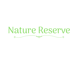 Organic Natural Decorative logo design