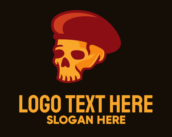 Skeleton logo example 2