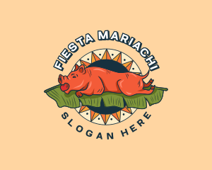 Filipino Roasted Pig Restaurant logo design