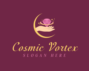 Luxury Cosmic Diamond logo design