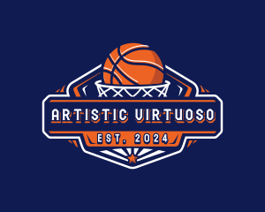 Basketball Sport Tournament logo design