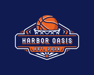 Basketball Sport Tournament logo design