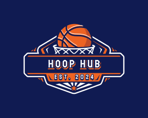 Basketball Sport Tournament logo design