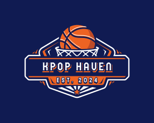 Basketball Sport Tournament logo design