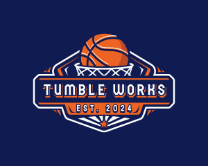 Basketball Sport Tournament logo design