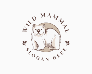 Wombat Animal Reserve logo design