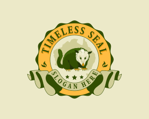 Australian Wildlife Possum logo design