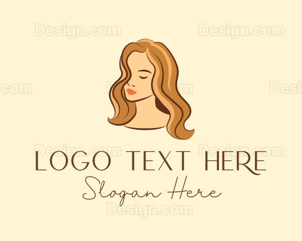 Beautiful Woman Salon Logo