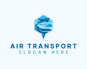 Travel Plane Flight logo design