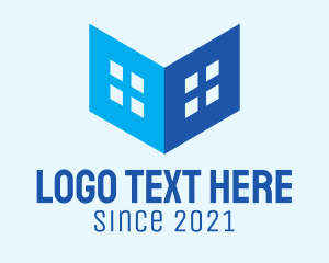 Blue Real Estate Book logo