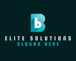 Business Letter B logo