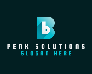 Business Letter B logo