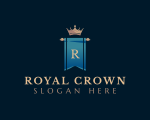 Royal Crown Banner logo design