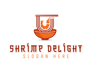 Prawn Noodle Cuisine logo design