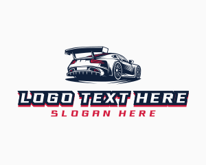 Race Car Detailing  logo design