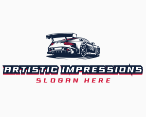 Race Car Detailing  logo design