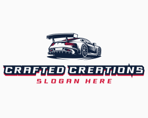 Race Car Detailing  logo design