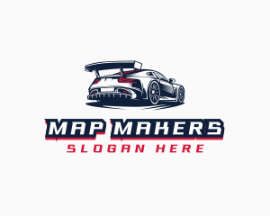 Race Car Detailing  logo design