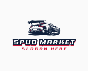 Race Car Detailing  logo design