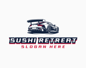 Race Car Detailing  logo design