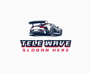 Race Car Detailing  logo design