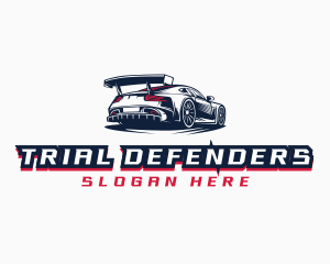 Race Car Detailing  logo design