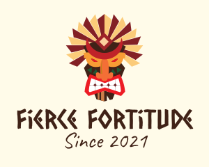 Fierce Tiki Mask logo