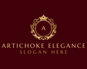 Elegant Royal Crown   logo design