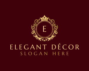 Elegant Royal Crown   logo design