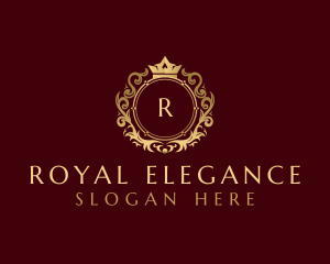 Elegant Royal Crown   logo design