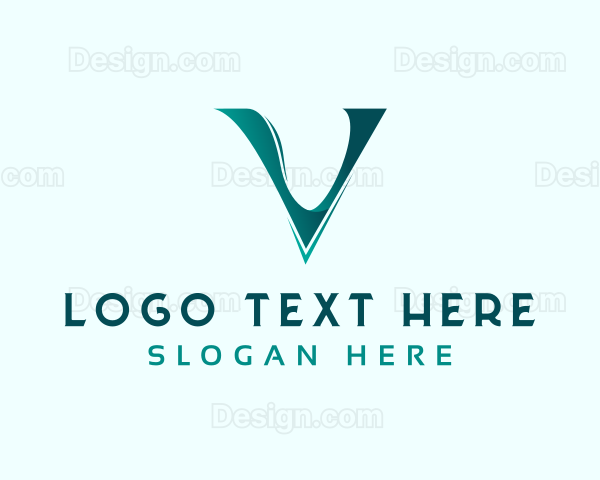 Generic Beauty Firm Letter V Logo