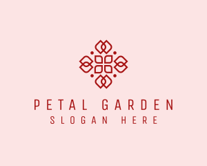 Flower Petals Pattern logo design