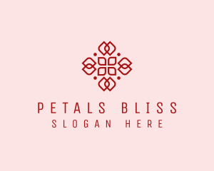 Flower Petals Pattern logo design