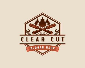 Chisel Wood Carpentry logo design