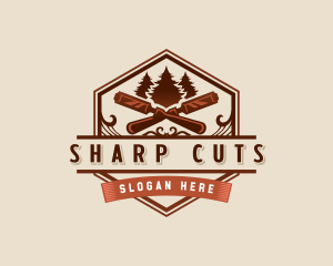 Chisel Wood Carpentry logo design