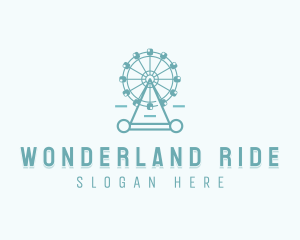 Ferris Wheel Theme Park  logo